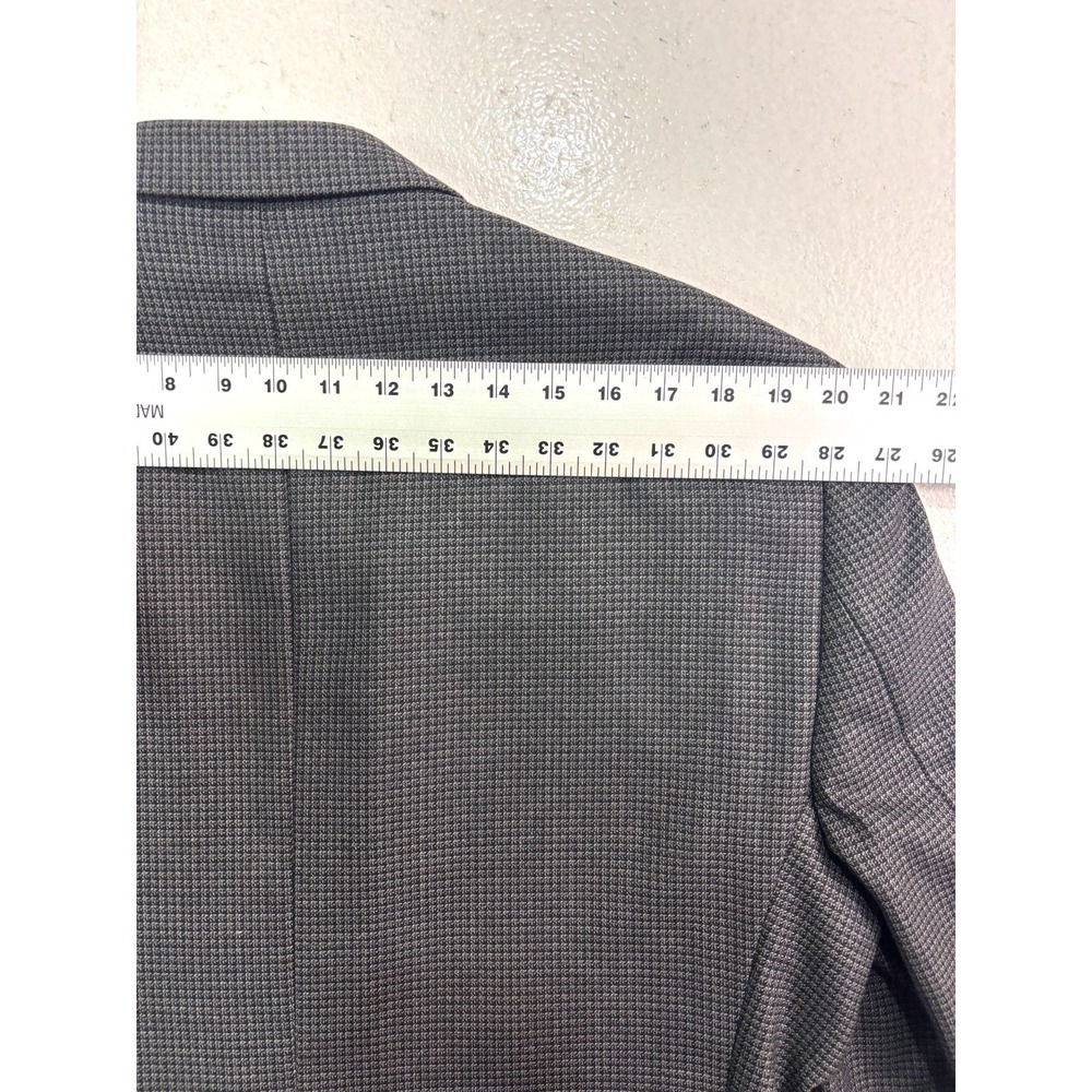 Pronto Uomo 46XL 46L Gray Black Nailhead Blazer Jacket Sport Suit Coat Wool - Picture 10 of 10